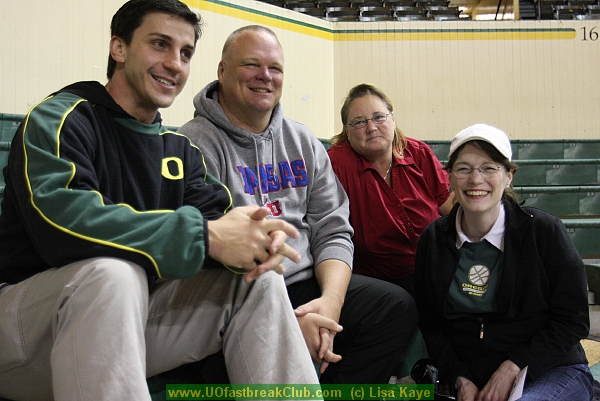Victoria Kenyon's fiance, Murry, on far left!