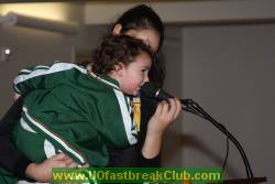 Nicole Canepa's nephew stealing the mic